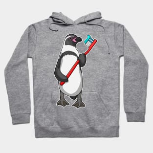 Penguin Tooth brush Hoodie